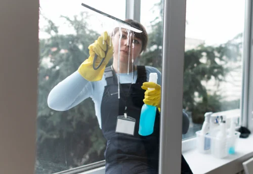 Nettoyage de vitres intérieures et extérieures à Toussieux